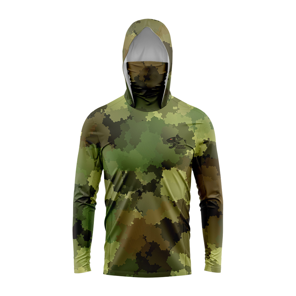 Hunting Outdoor Apparel - Visserij Hoodie T-shirts Heren Lange Mouwen