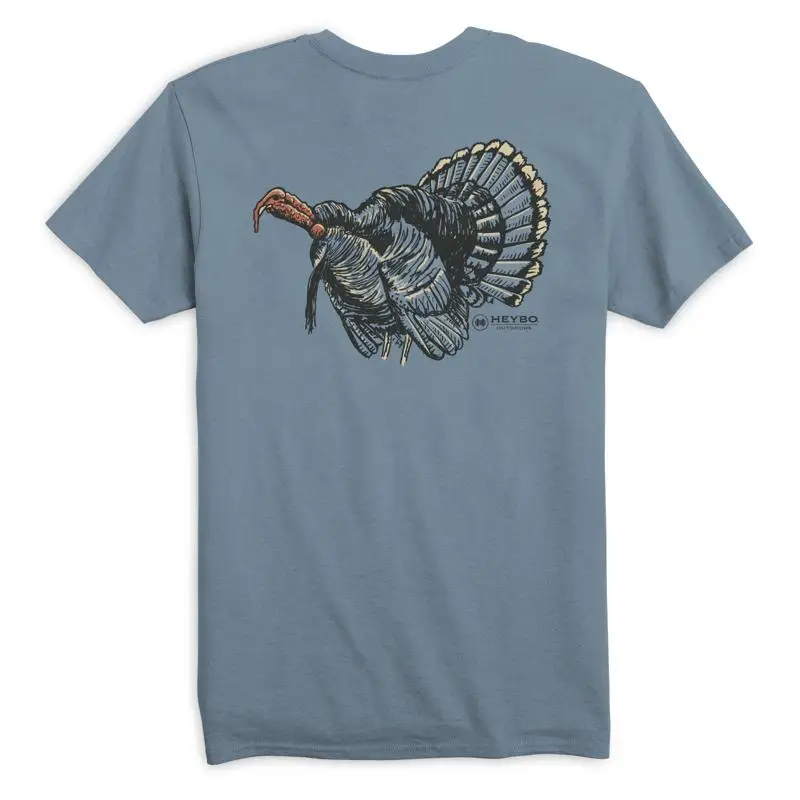Hunting Outdoor Shirts - Heybo Outdoors Hunting Longbeard Turkey Toegewijd