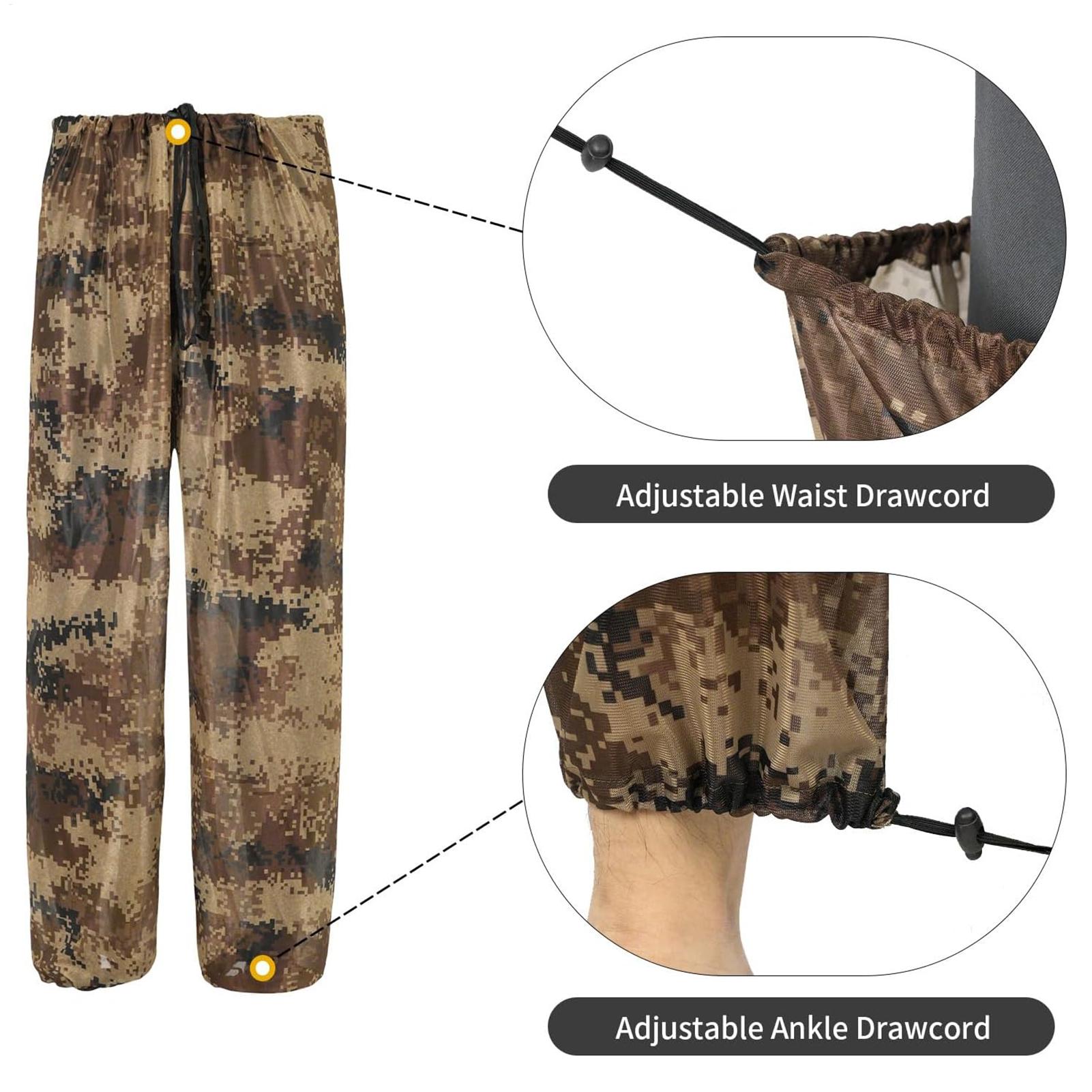 Hunting Outdoor Apparel - Heren jachtkleding Vliegbestendige mesh-kleding met capuchon