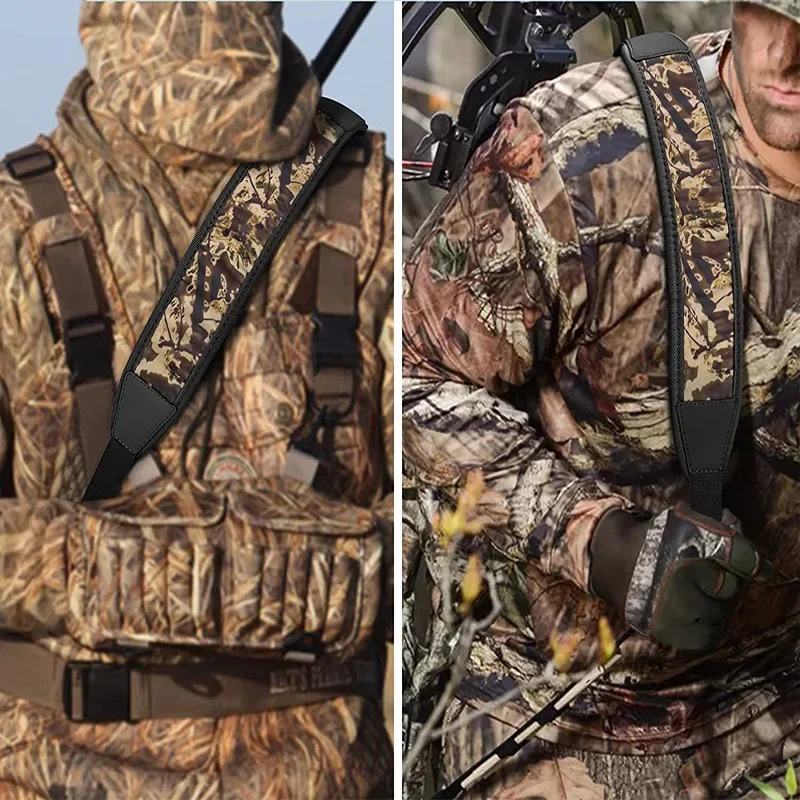 Hunting Outdoor Apparel - Outdoor jachtkleding Duurzame schoudervullingen Schouderriemlengte Tweepuntsharnas