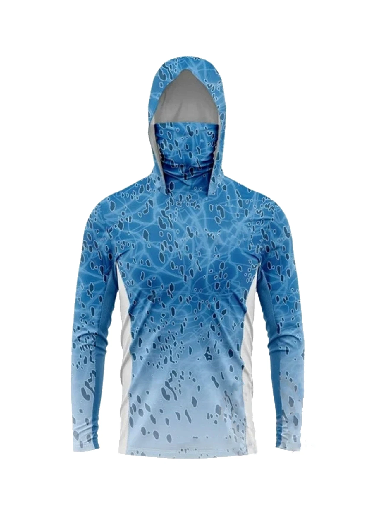 Hunting Outdoor Shirts - Heren Lange Mouw Visserij Hoodie Masker