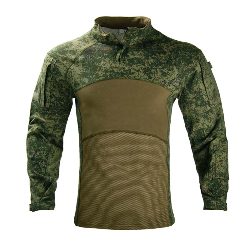 Hunting Outdoor Shirts - Ademend Camo Tactisch Kikkeroverhemd Heren Slijtvast