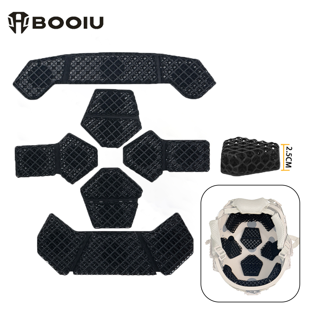 Hunting Outdoor Mat - BOOIU 3D-geprint honingraat helmvoeringkussen polymeer ademend