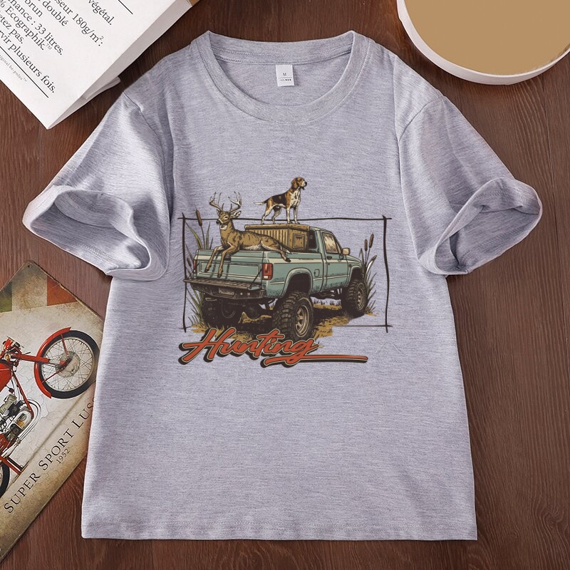 Hunting Dog Outdoor - Jacht T-Shirt Hertenjacht T-Shirt Honden T-Shirt
