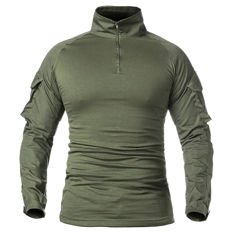 Hunting Outdoor Apparel - Heren katoenen camouflage shirts met lange