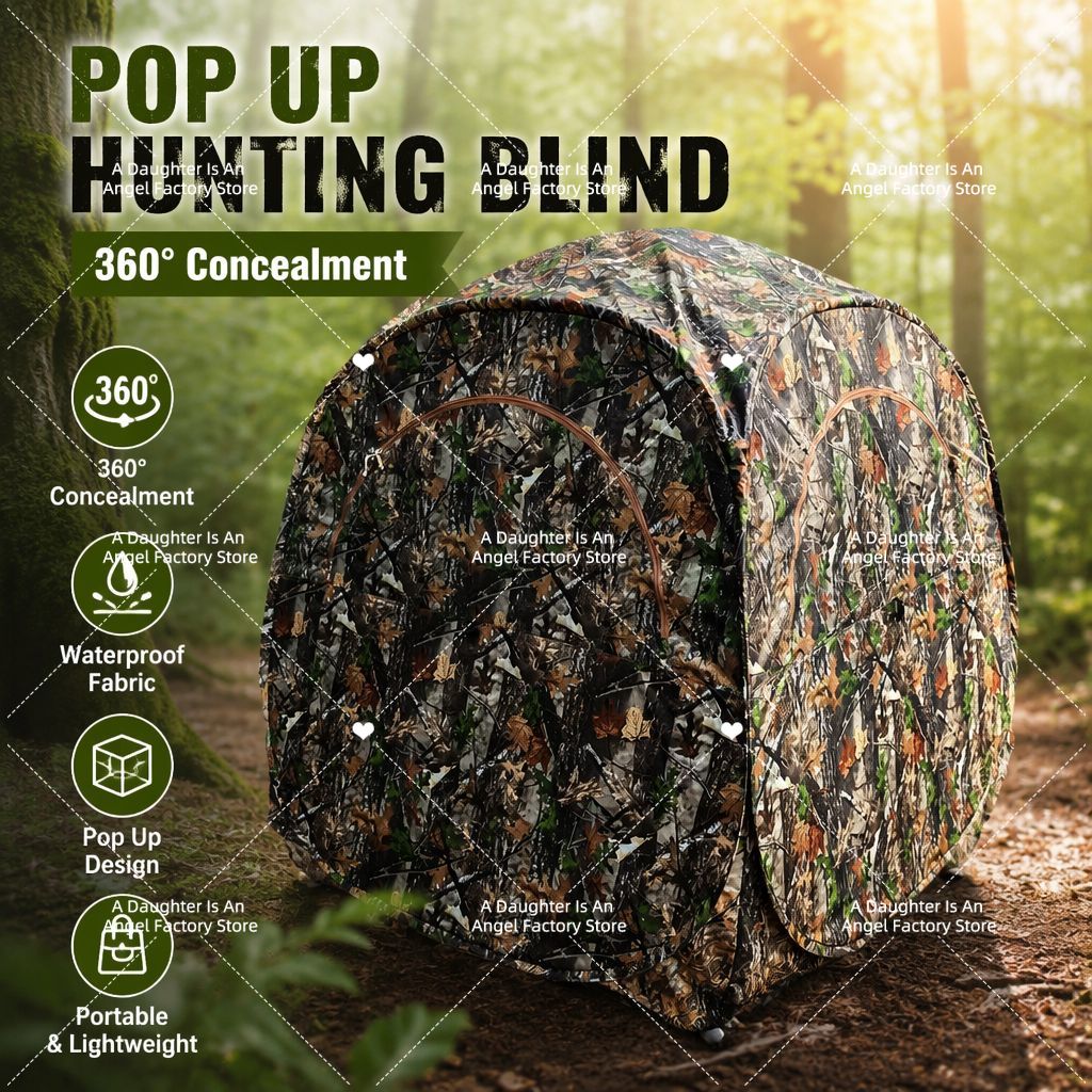 Buitentent camouflage vogelobs - Hunting And Camping In Forest recensie en prijs