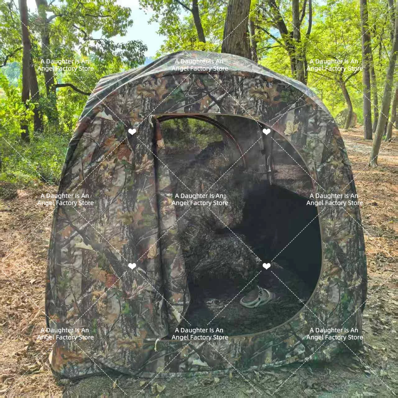 Buitentent camouflage vogelobs - Hunting And Camping In Forest recensie en prijs