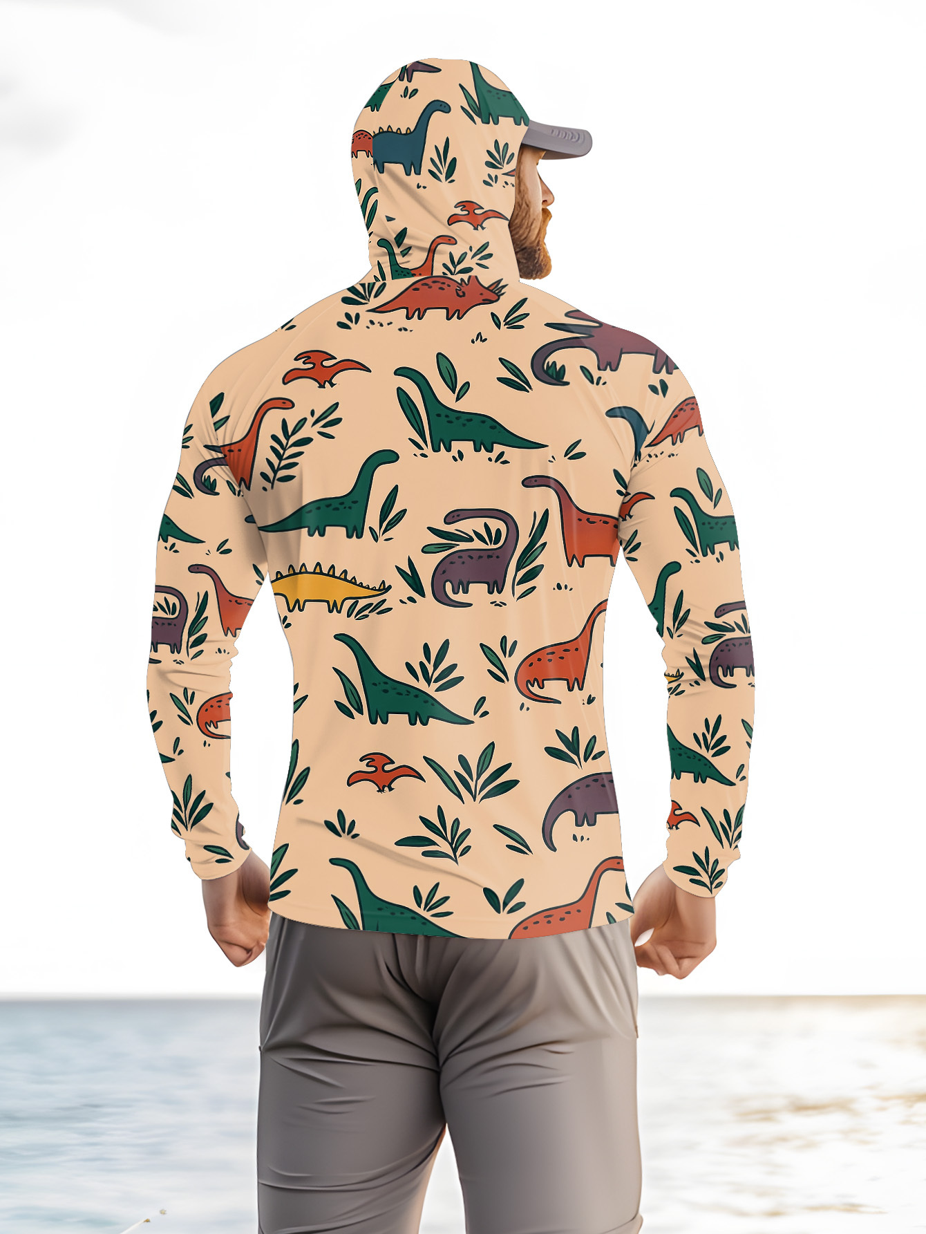 Vissershoodie voor heren, lang - Hunting Outdoor Shirts recensie en prijs