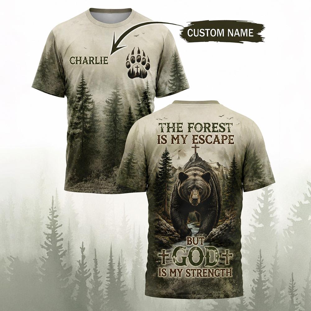 Mannen Vintage Forest Bear Pri - Hunting And Camping In Forest recensie en prijs