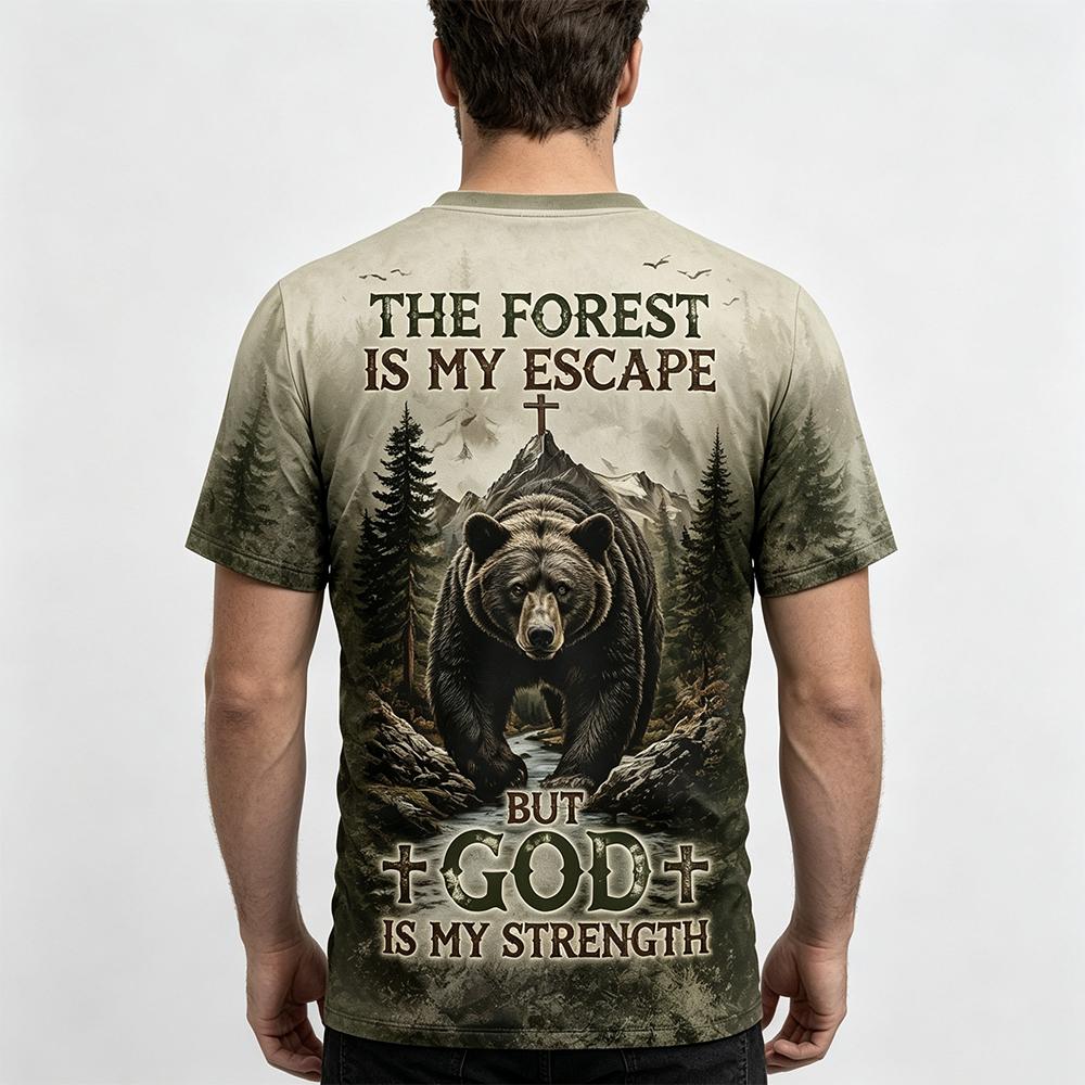 Mannen Vintage Forest Bear Pri - Hunting And Camping In Forest recensie en prijs