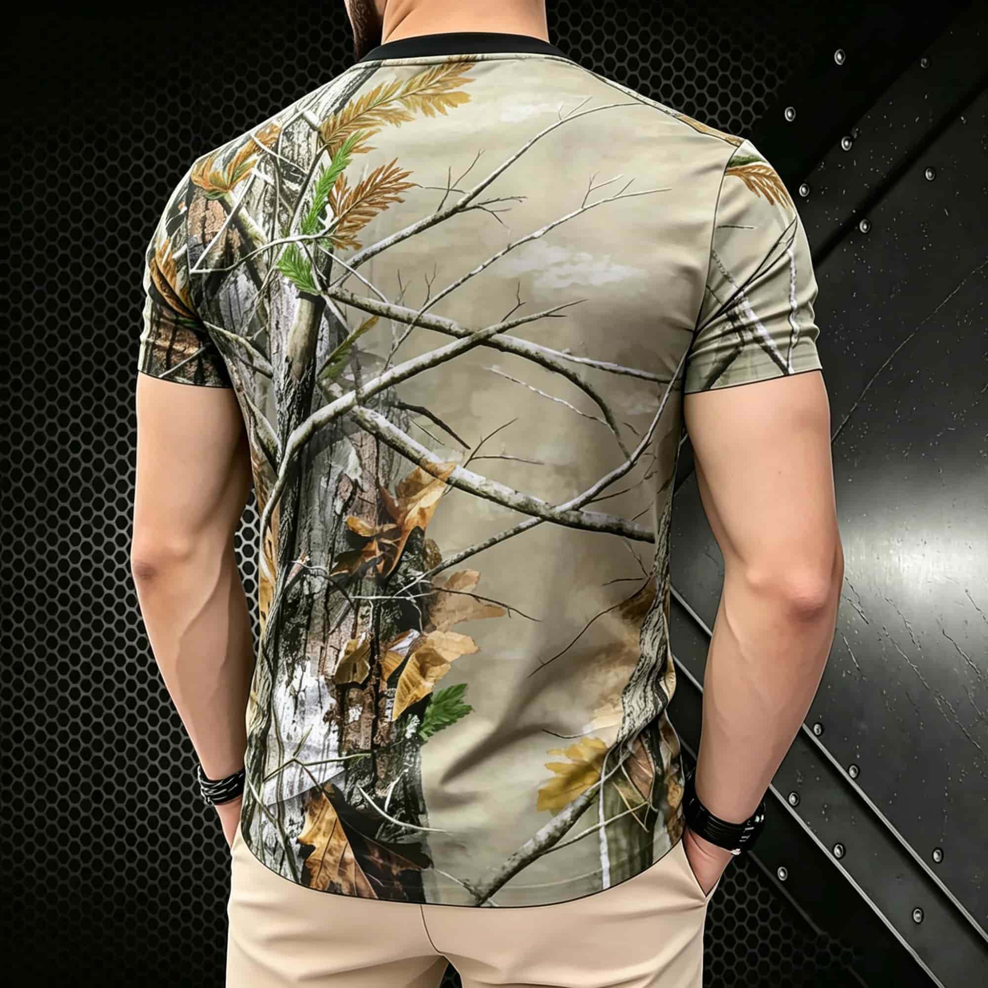 Herenshirt met camouflageprint - Hunting And Camping In Jungle recensie en prijs