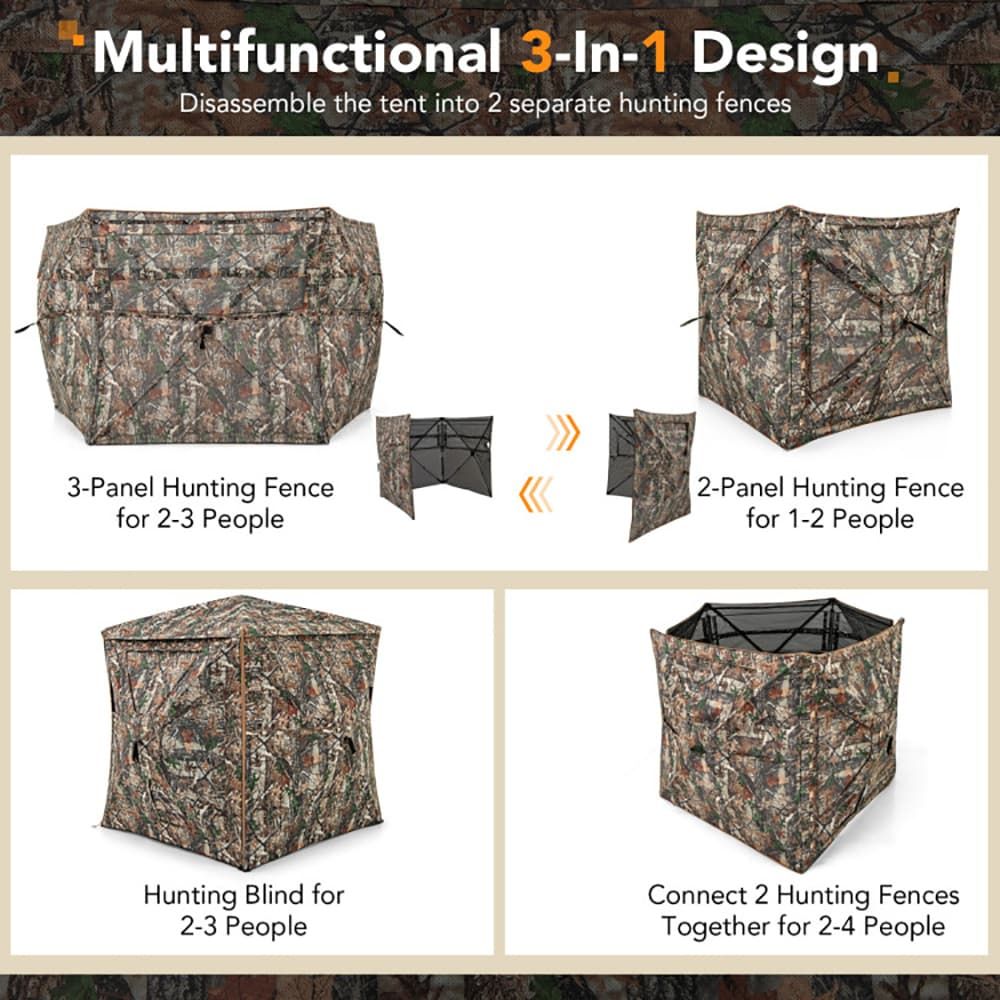 5-in-1 Afneembare Jachtblind,  - Outdoor Hunting Blinds recensie en prijs