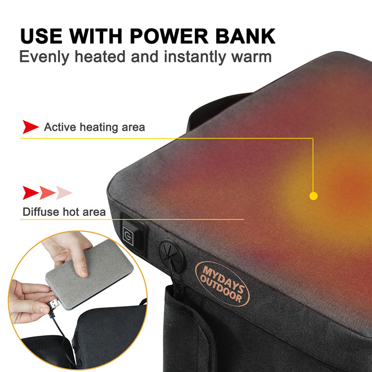 Draagbare waterdichte USB buit - Hunting Outdoor Mat recensie en prijs