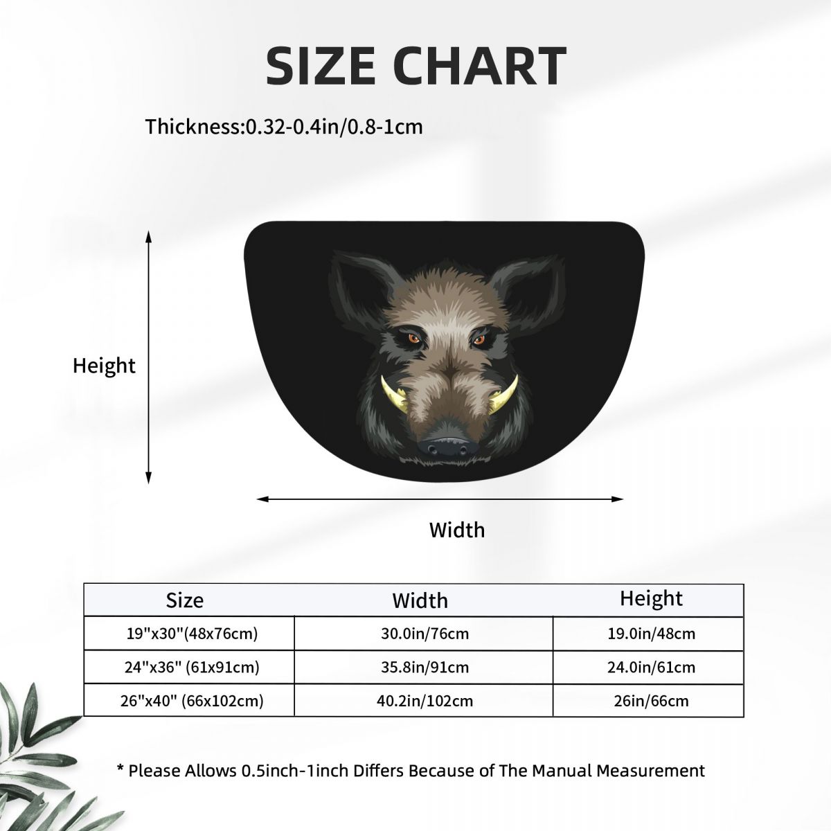 Grappige Wildzwijnenjacht Zach - Hunting Outdoor Mat recensie en prijs