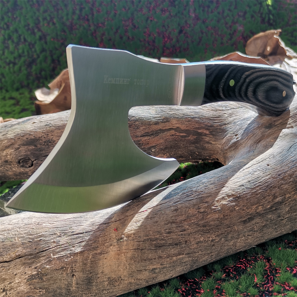 Houten Handvat Roestvrijstalen - Hunting And Camping In Jungle recensie en prijs