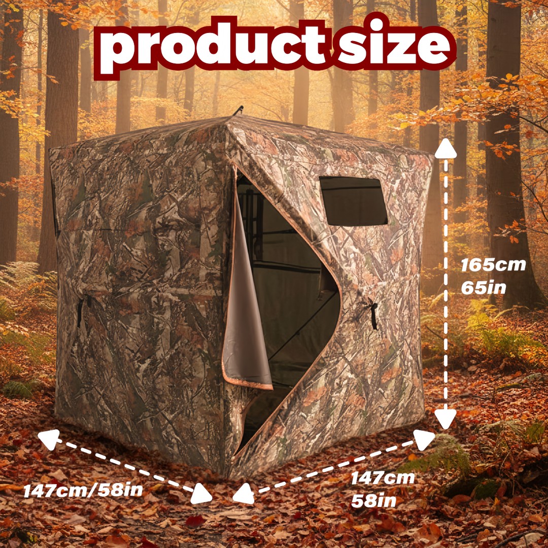 Camouflage Pop-up Jachtblind E - Outdoor Hunting Blinds recensie en prijs