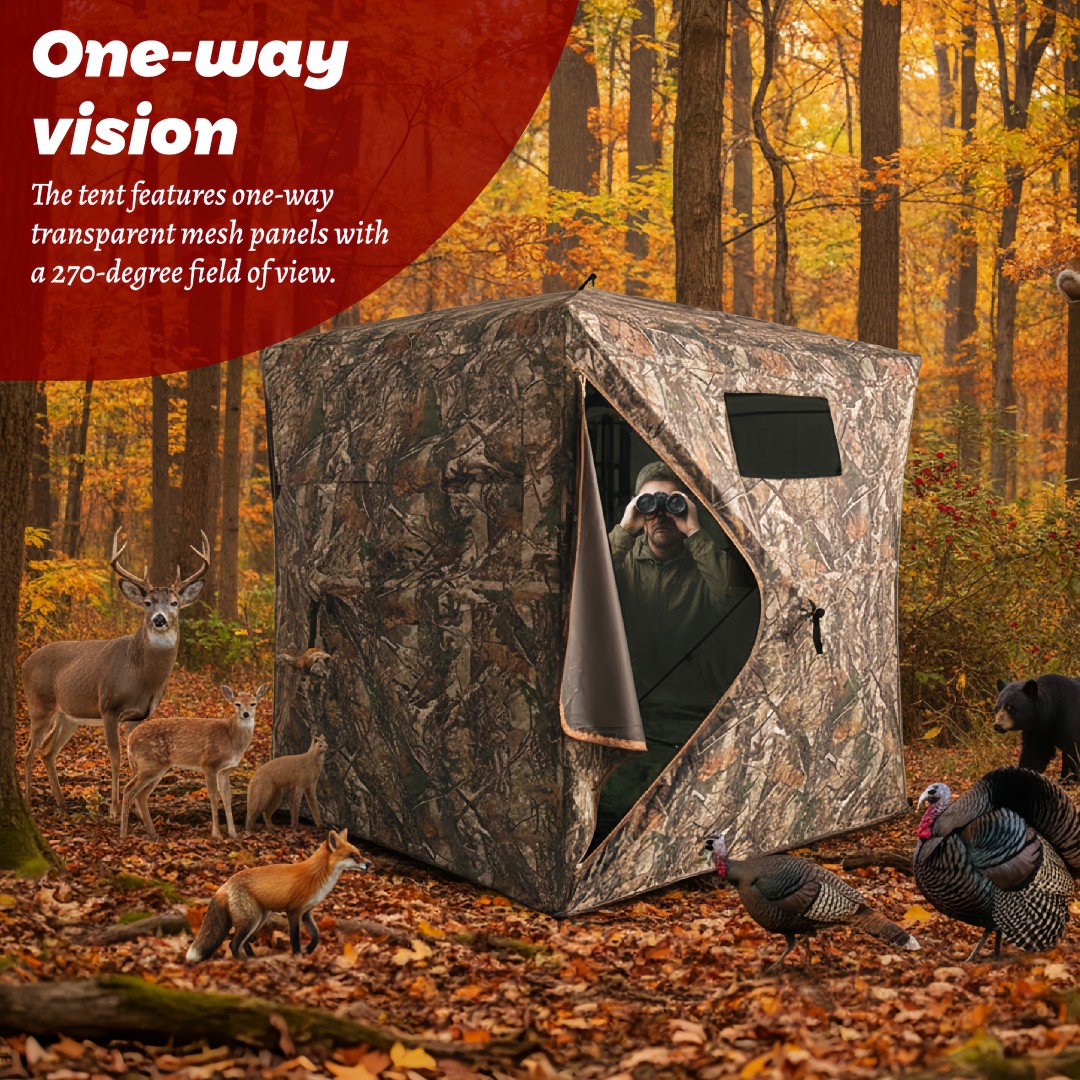 Camouflage Pop-up Jachtblind E - Outdoor Hunting Blinds recensie en prijs