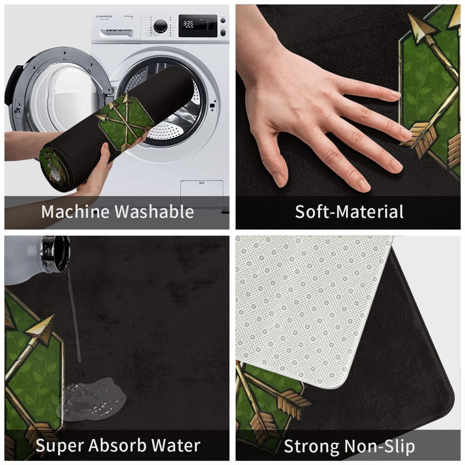 Gwent-Scoia'tael Faction Logo  - Hunting Outdoor Mat recensie en prijs