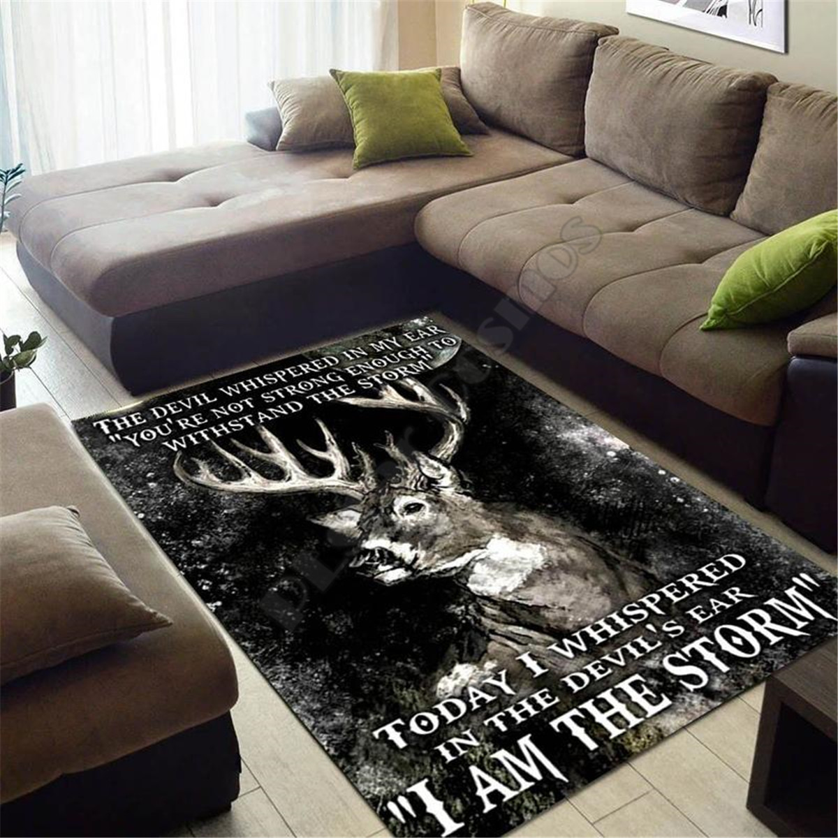 Hertenjacht Area Rug 3D-geprin - Hunting Outdoor Mat recensie en prijs