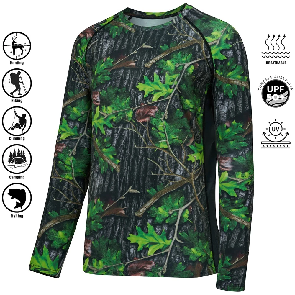  ﻿   Camouflage Bos Jacht T-s - Hunting And Camping In Forest recensie en prijs