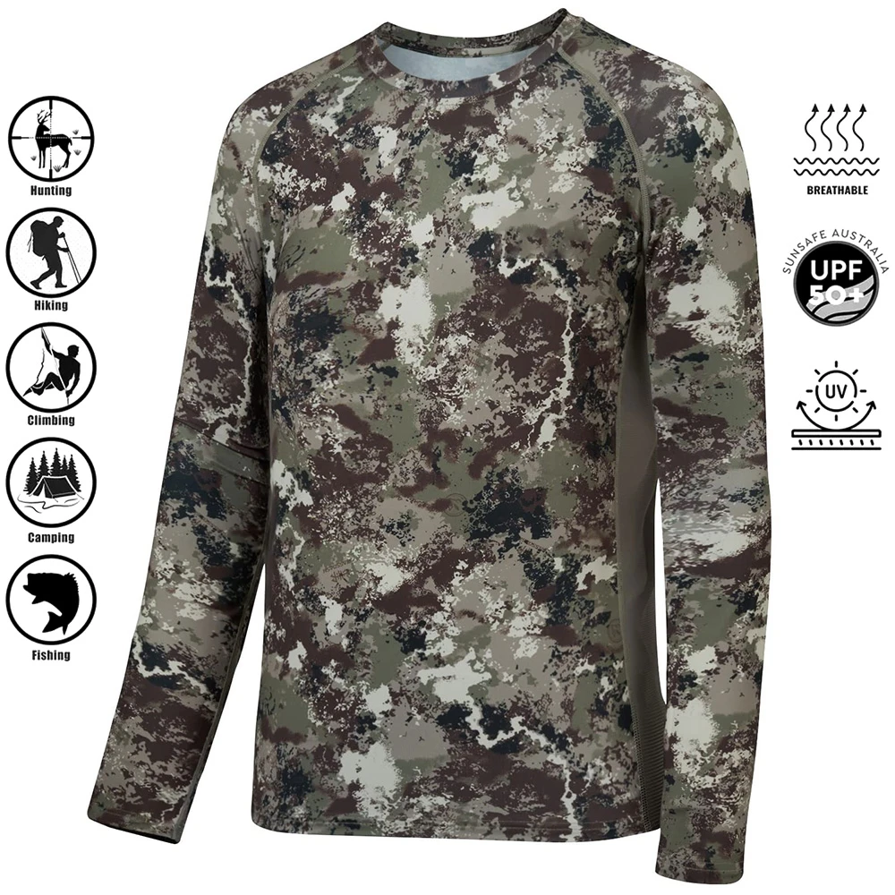 ﻿   Camouflage Bos Jacht T-s - Hunting And Camping In Forest recensie en prijs