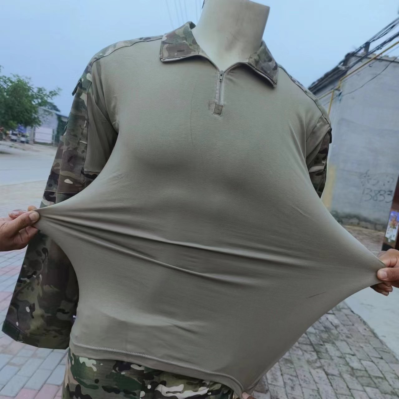 Heren katoenen camouflage shir - Hunting Outdoor Apparel recensie en prijs