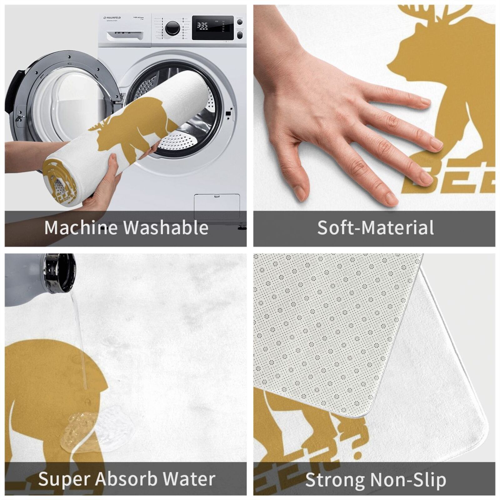 Beer Biertapijt Mat Tapijt Kus - Hunting Outdoor Mat recensie en prijs